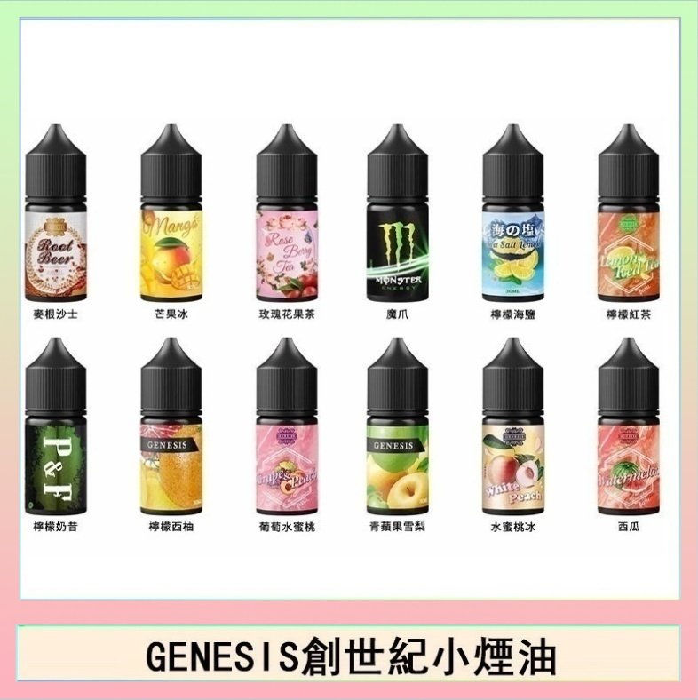 創世紀 GENESIS創世紀電子煙小煙主機煙油30ml